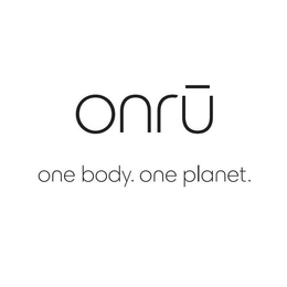 ONRU ONE BODY. ONE PLANET. trademark