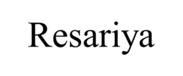 RESARIYA trademark