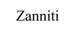 ZANNITI trademark