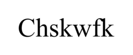 CHSKWFK trademark