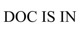 DOC IS IN trademark