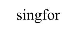 SINGFOR trademark