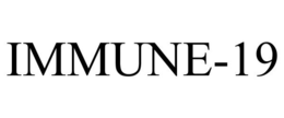 IMMUNE-19 trademark