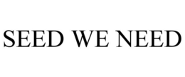 SEED WE NEED trademark