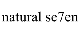 NATURAL SE7EN trademark