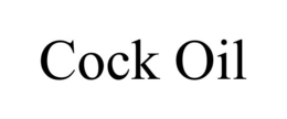 COCK OIL trademark