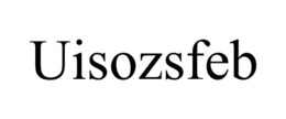 UISOZSFEB trademark
