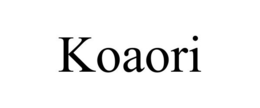 KOAORI trademark
