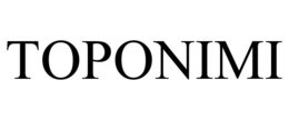 TOPONIMI trademark
