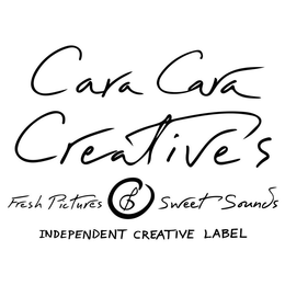 CARA CARA CREATIVES FRESH PICTURES SWEET SOUNDS INDEPENDENT CREATIVE LABEL trademark