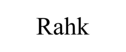 RAHK trademark