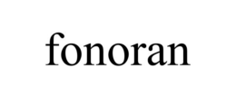 FONORAN trademark