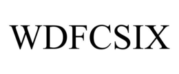 WDFCSIX trademark