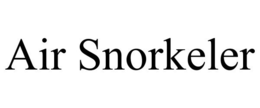 AIR SNORKELER trademark