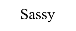 SASSY trademark