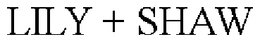 LILY + SHAW trademark