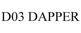 D03 DAPPER trademark