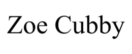 ZOE CUBBY trademark
