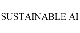 SUSTAINABLE AI trademark