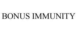 BONUS IMMUNITY trademark