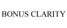BONUS CLARITY trademark