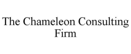 THE CHAMELEON CONSULTING FIRM trademark