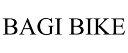 BAGI BIKE trademark