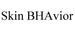 SKIN BHAVIOR trademark