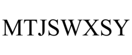 MTJSWXSY trademark