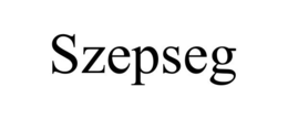 SZEPSEG trademark