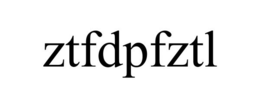 ZTFDPFZTL trademark