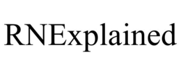 RNEXPLAINED trademark