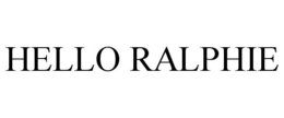 HELLO RALPHIE trademark
