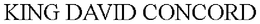 KING DAVID CONCORD trademark