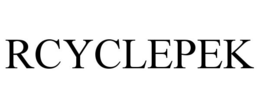 RCYCLEPEK trademark