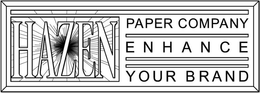 HAZEN PAPER COMPANY ENHANCE YOUR BRAND trademark