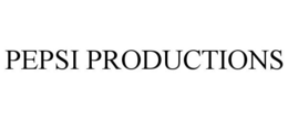PEPSI PRODUCTIONS trademark