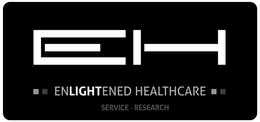 EH ENLIGHTENED HEALTHCARE SERVICE · RESEARCH trademark
