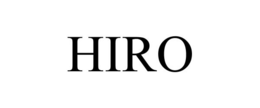 HIRO trademark