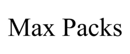 MAX PACKS trademark