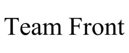 TEAM FRONT trademark