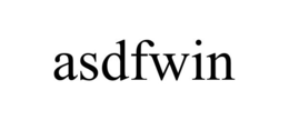 ASDFWIN trademark