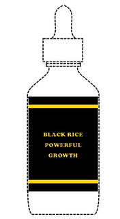 BLACK RICE POWERFUL GROWTH trademark