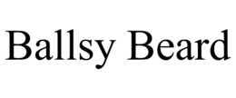 BALLSY BEARD trademark
