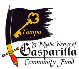 YE MYSTIC KREWE OF GASPARILLA COMMUNITY FUND TAMPA trademark