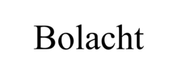 BOLACHT trademark