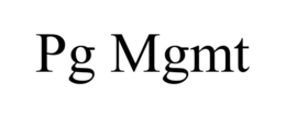 PG MGMT trademark