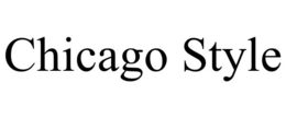 CHICAGO STYLE trademark