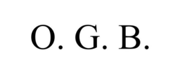 O. G. B. trademark