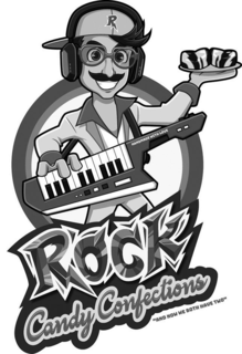 R HANDMADE WITH LOVE ROCK CANDY CONFECTIONS "AND NOW WE BOTH HAVE TWO" trademark
